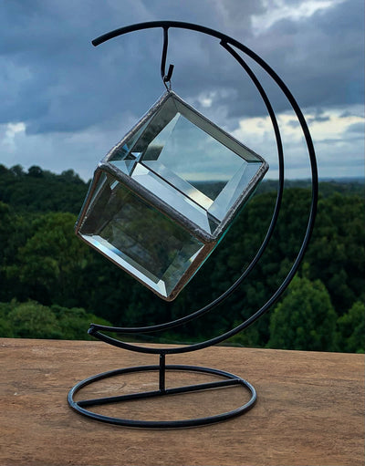 Platonic Solids - Gift Set of 5 glass sculptures